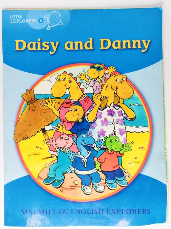 قصة "ديزي وداني" للمؤلف فرانك بوم باللغة الإنجليزية 24صفحة من القطع الكبير Daisy and Danny