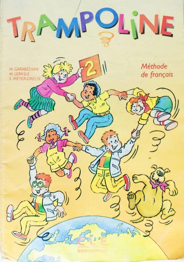 كتاب ترامبولين 2 لتعليم اللغة الفرنسية باللغة الفرنسية Francais CLE international