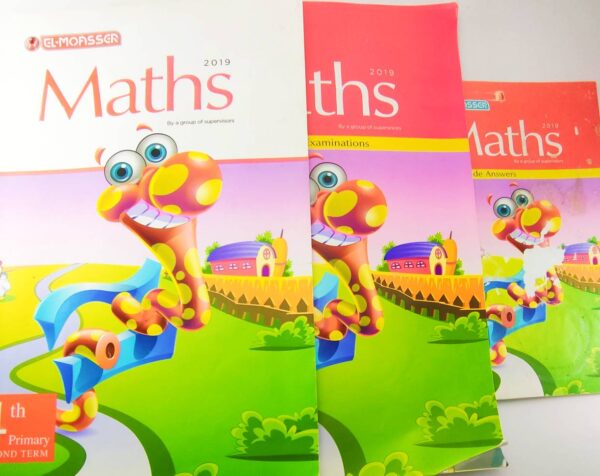 Maths for fourth grade - Second Term 2019 Used كتاب الرياضيات للصف الرابع الابتدائي - الفصل الدراسي الثان
