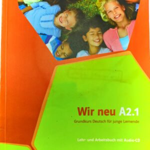 wir new A2.1 Grundkurs Deutsch fur junge Lernende Lehrbuch 2 Used Lehr und Arbeitsbuch mit Audio CD Klett 2017